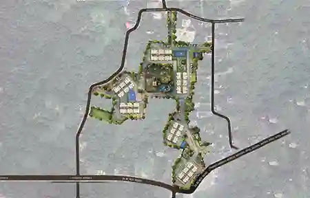 Srijan Orizon master plan layout